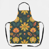 Levendig geometrisch Schort - Natural Elements Des (Voorkant)