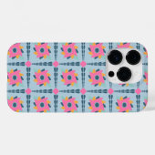 Levendig geometrisch tegelontwerp Case-Mate iPhone case (Achterkant (horizontaal))
