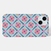Levendig geometrisch tegelontwerp Case-Mate iPhone case (Achterkant (horizontaal))