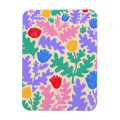 Levendig geometrisch vormpatroon magneet (Verticaal)