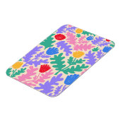 Levendig geometrisch vormpatroon magneet (Linkerzijde)