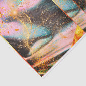 Levendig goudweefselpapier tissuepapier (Detail)