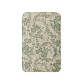  levendig groen bloemmotief badmat (Voorkant Verticaal)