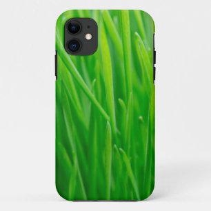 Levendig groen vers tarwegras Case-Mate iPhone case