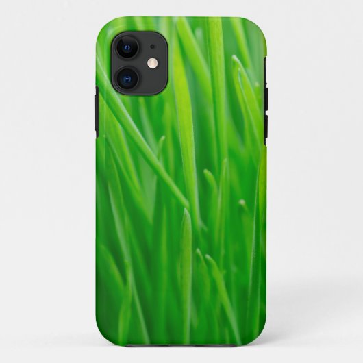 Levendig groen vers tarwegras Case-Mate iPhone case (Achterkant)