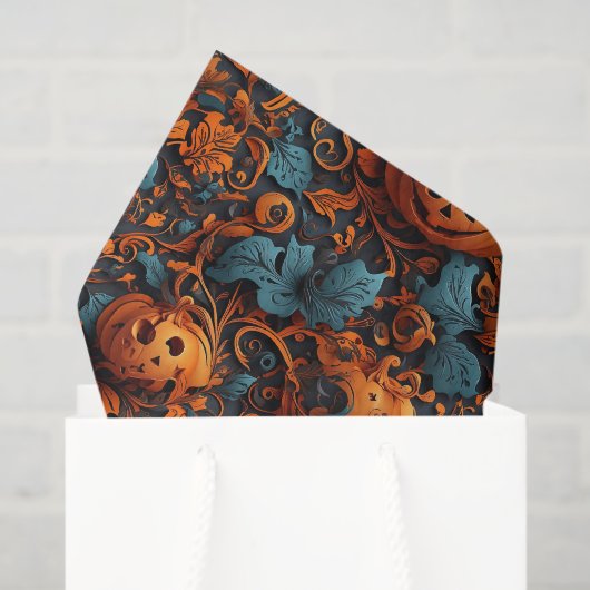Levendig Halloween-thema Tissuepapier (Cadeauzakje)