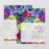 Levendig, handgeschilderd Vrijgezellenfeest (Voorkant / Achterkant)