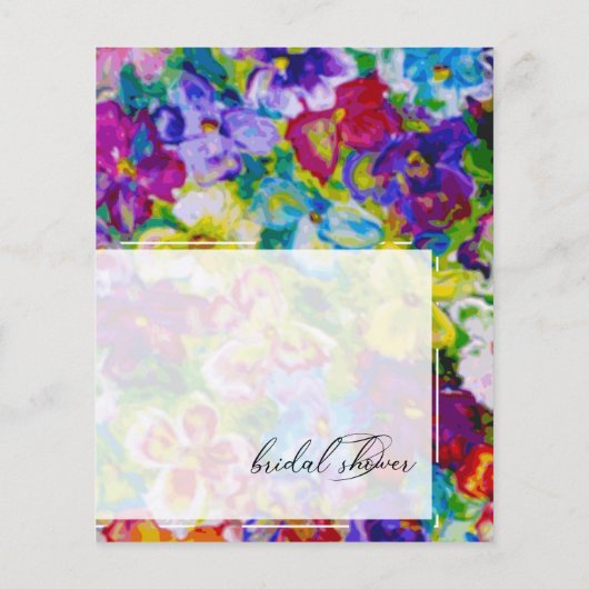 Levendig, handgeschilderd Vrijgezellenfeest (Achterkant)