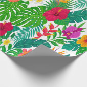 Levendig Hawaiaanse Zomer Cadeaupapier (Hoek)