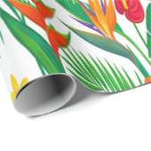 Levendig Hawaiaanse Zomer Cadeaupapier (Rol Hoek)