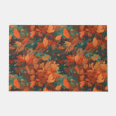 Levendig Herfstbladpatroon – Gezellige Herfst Deurmat (Voorkant)