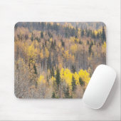 Levendig herfstbos Mousepad Muismat (Met muis)