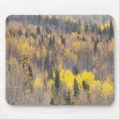 Levendig herfstbos Mousepad Muismat (Voorkant)