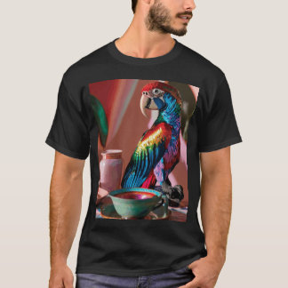 Levendig holografisch t-shirt