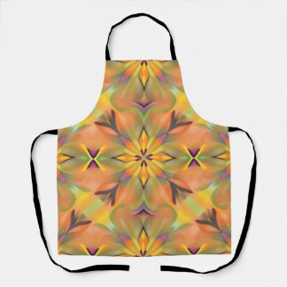 Levendig Home Decor Schort - Zachte Kleur Digitale