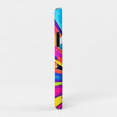 Levendig hondenkunstwerk Case-Mate iPhone case (Achterkant/rechts)