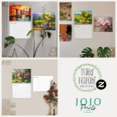 Levendig Impasto Kunstkalender 2026 Kalender