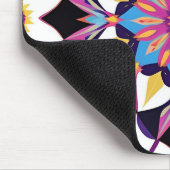 Levendig Kaleidoscoop Mandala Patroon Muismat (Hoek)