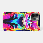Levendig kattenkunstwerk Case-Mate iPhone case (Achterkant (horizontaal))
