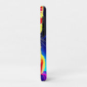 Levendig kattenkunstwerk Case-Mate iPhone case (Achterkant/links)