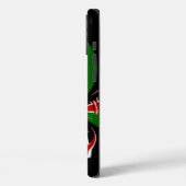 Levendig Keniaans vlagpatroon: een krachtige kunst Case-Mate iPhone Case (Achterkant / Links)