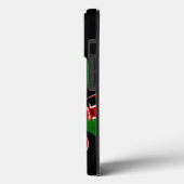 Levendig Keniaans vlagpatroon: een krachtige kunst Case-Mate iPhone Case (Achterkant / Links)