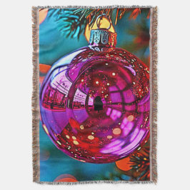 Levendig Kerstornament Schitterend Ontwerp Deken