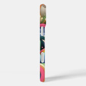 Levendig kleurenontwerp Case-Mate iPhone case (Achterkant / Rechts)