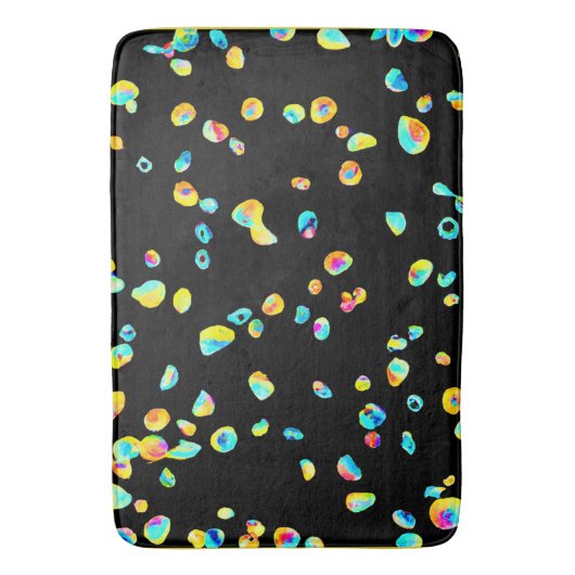 Levendig kleurenpatroon badmat (Voorkant Verticaal)