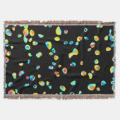 Levendig kleurenpatroon deken (Voorkant)