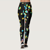 Levendig kleurenpatroon leggings (Achterkant)