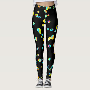 Levendig kleurenpatroon leggings