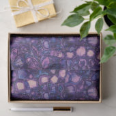 Levendig Kleurrijk Abstract Bloemmotief Tissuepapier (Geschenk)