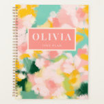 Levendig kleurrijk abstract schilderachtig ontwerp planner<br><div class="desc">Levendig kleurrijk abstract schilderachtig ontwerp</div>