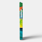 Levendig kleurrijk bananenblad patroon Case-Mate iPhone case (Achterkant / Links)