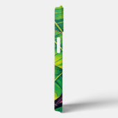 Levendig kleurrijk bananenblad patroon Case-Mate iPhone case (Achterkant / Rechts)