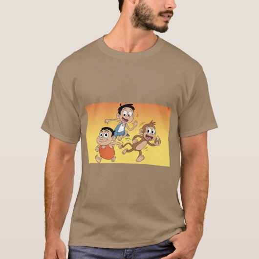 Levendig Kleurrijk Kunst T-shirt (Voorkant)