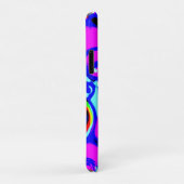 Levendig kleurrijk neonpatroon Case-Mate iPhone case (Achterkant/rechts)