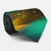 Levendig kleurrijk poeder Abstract Stropdas (Opgerold)