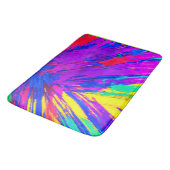 Levendig kleurrijk regenboogpatroonontwerp badmat (Gekanteld)