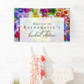 Levendig, kleurrijk Vrijgezellenfeest Spandoek (Insitu)