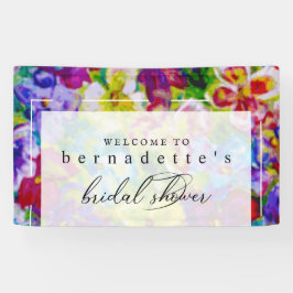 Levendig, kleurrijk Vrijgezellenfeest Spandoek