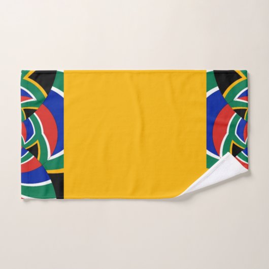 Levendig kleurrijke Zuid-Afrikaanse keukenset Bad Handdoek (Handdoek)