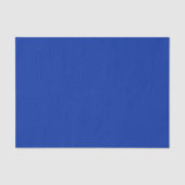 Levendig kobalt blauw tissuepapier (Voorkant)