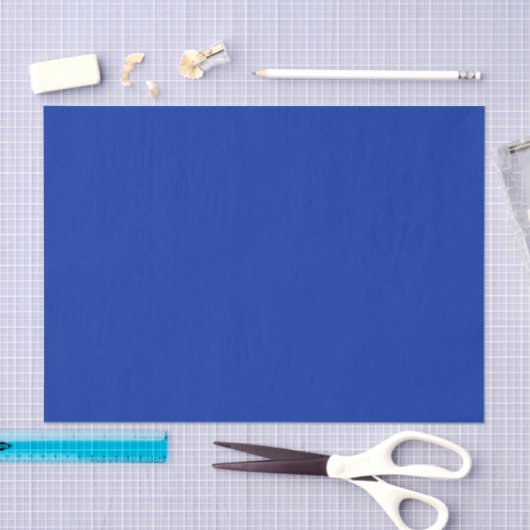 Levendig kobalt blauw tissuepapier (Craft)