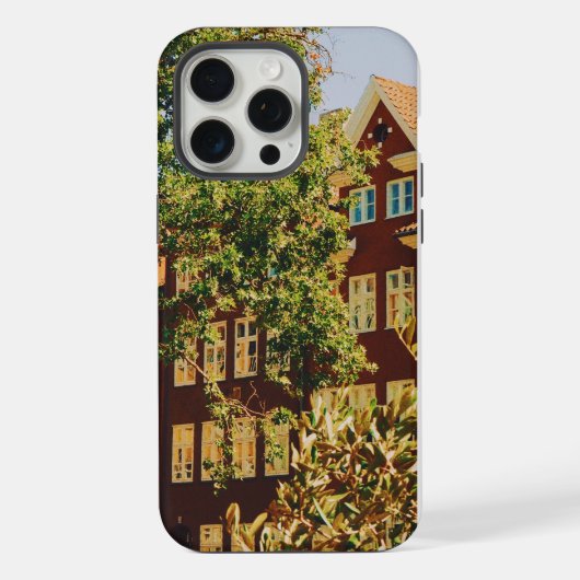 Levendig Kopenhagen iPhone Hoesje (Achterkant)