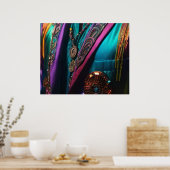 levendig kostuum poster (Keuken)