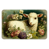 Levendig lampje in Flowers Magnet Magneet (Horizontaal)