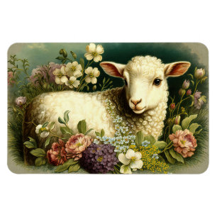 Levendig lampje in Flowers Magnet Magneet