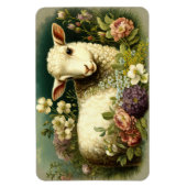 Levendig lampje in Flowers Magnet Magneet (Verticaal)